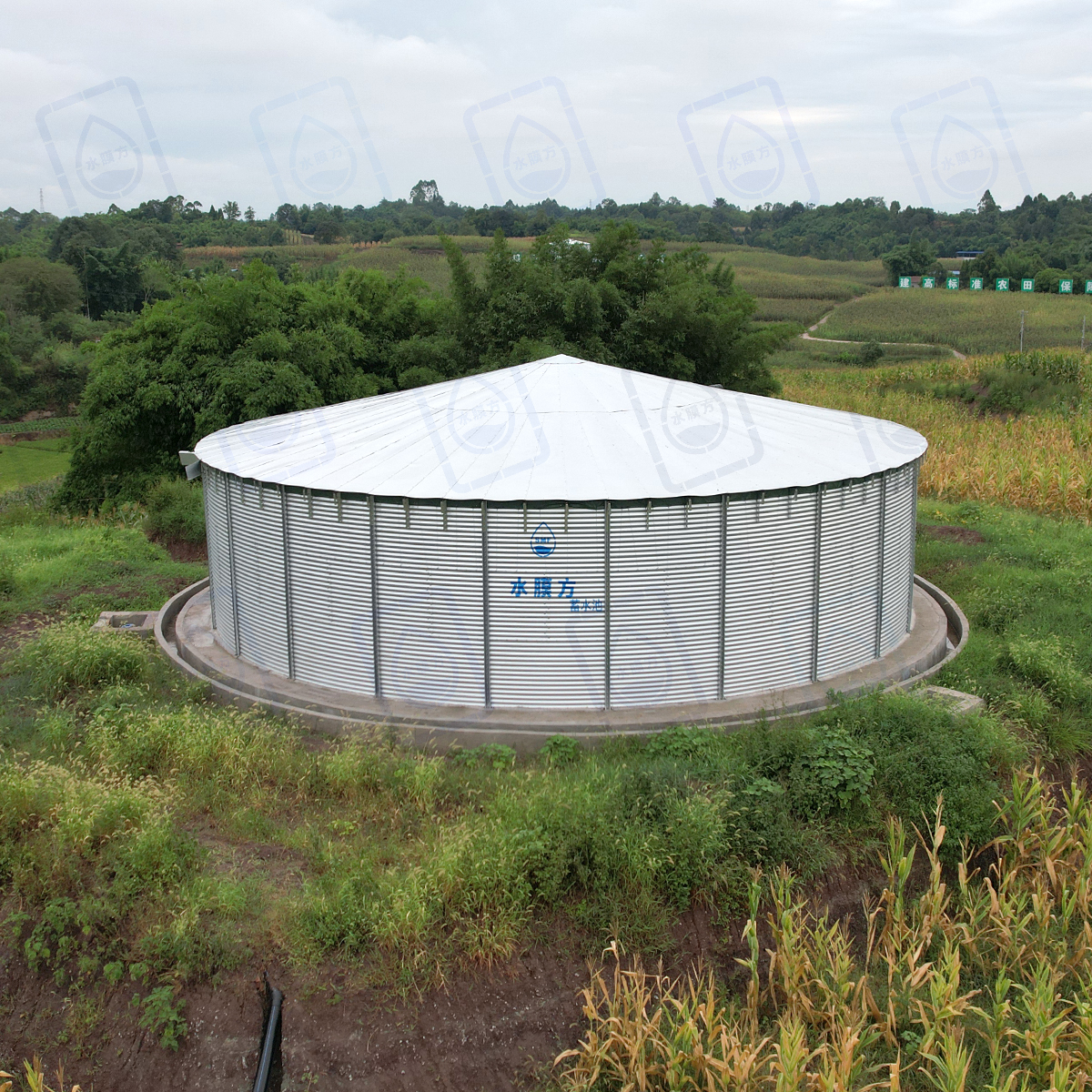 水膜方裝配式蓄水池：綠色儲(chǔ)水的新紀(jì)元